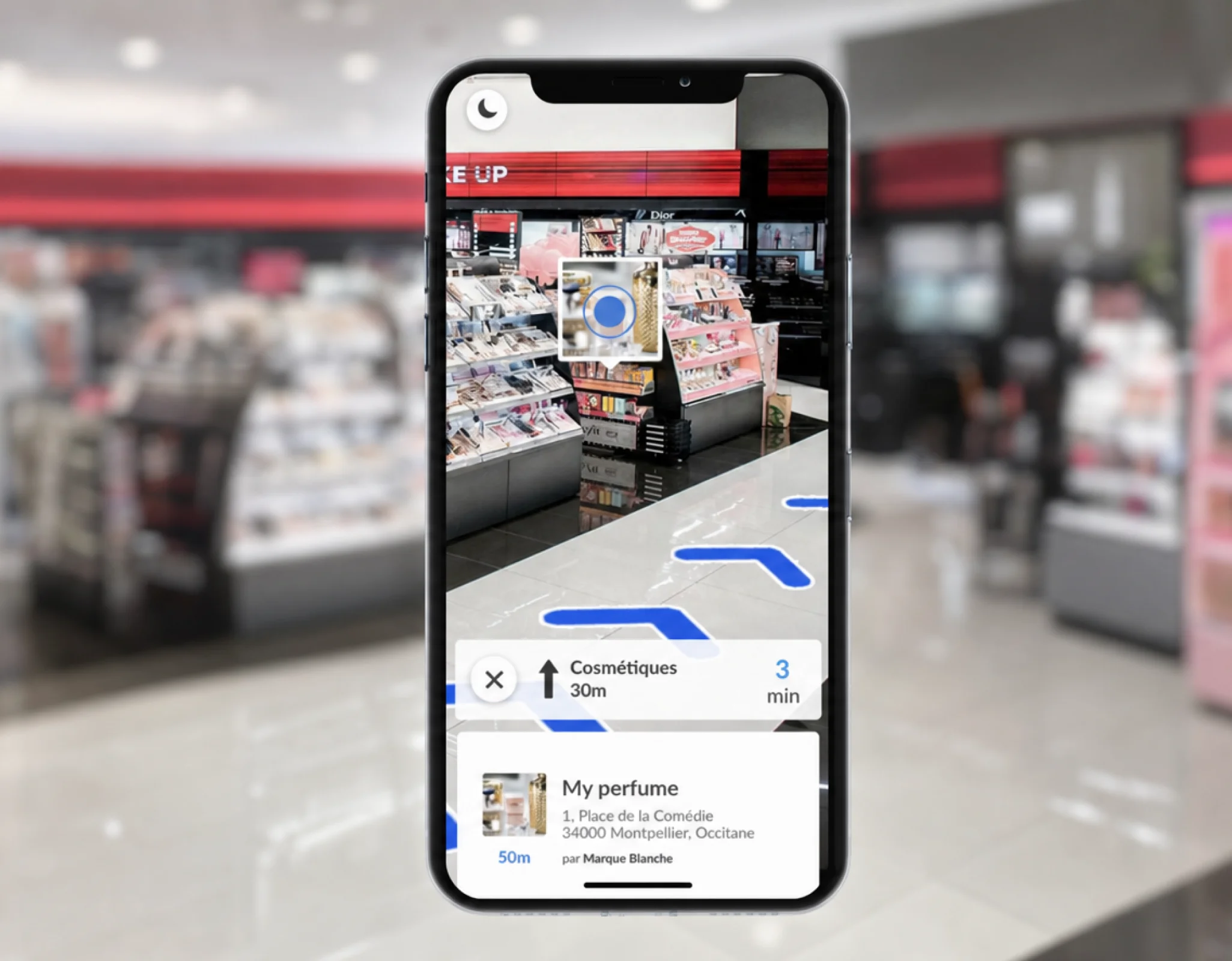 Wemap AR — navigation en réalité augmentée