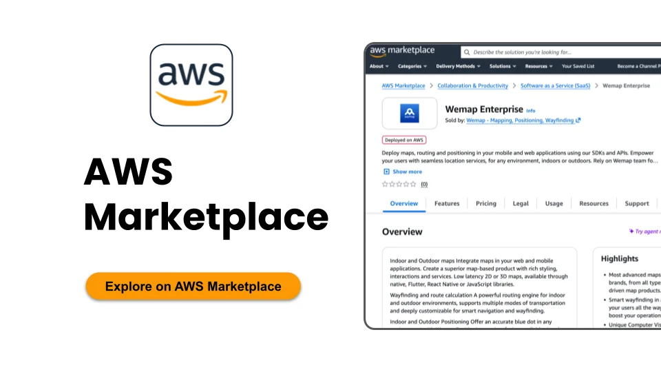 Wemap AWS Marketplace