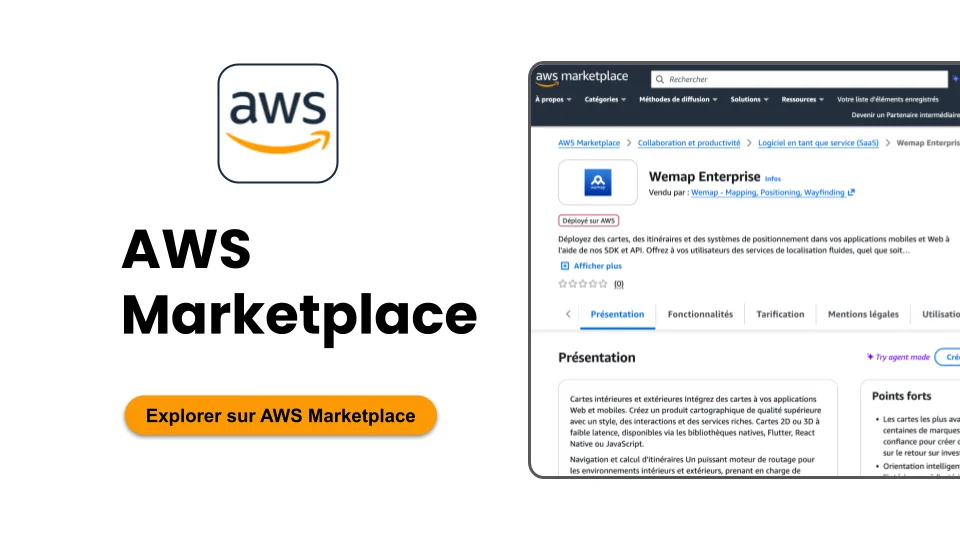 Wemap AWS Marketplace