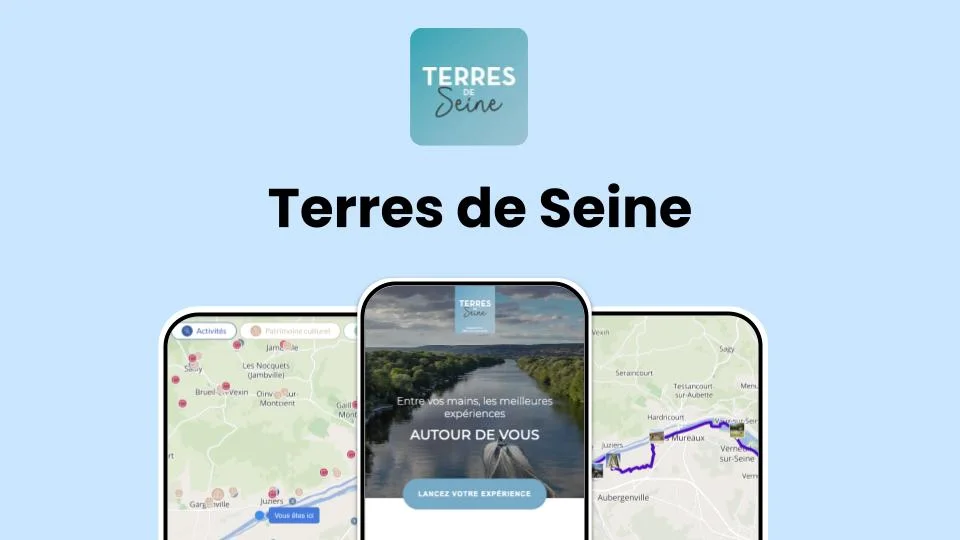 Terres de Seine webapp